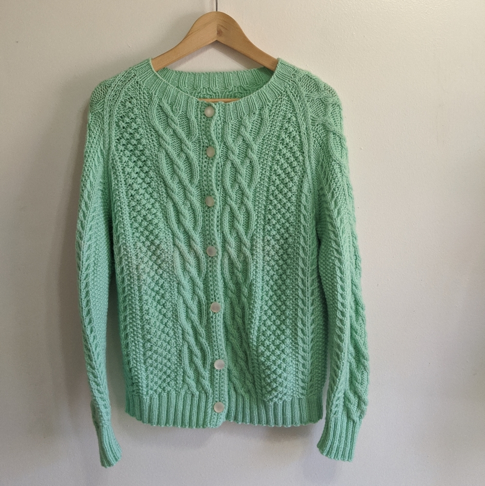 Mint Green Sweater - Picture 3 of 9